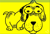 How to draw a dog.
