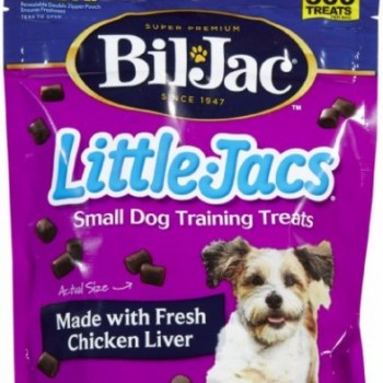 Bil jac treats are great for all sizes of dogs. I use Little Jacs dog liver treats as rewards for my large 90 lb dog and my medium-sized 40 lb puppies. The flavor and aroma definitely get your dog's attention!