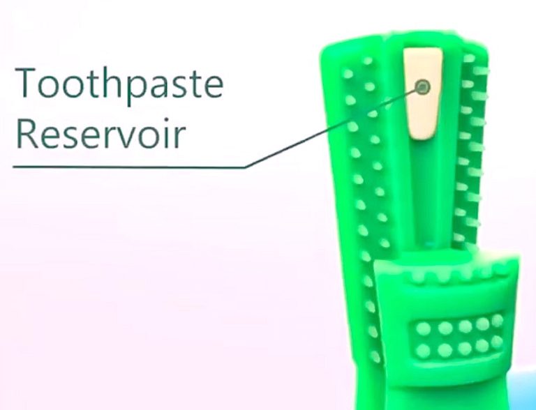 Bristly Dog Toothbrush The Dog Toothbrush Toy That Replaces Brushing