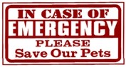 In case of emergency...