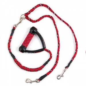 The Cujo leash has 6 inches of shock absorbing bungee stretch built into a polypropylene water-ski rope - for the ultimate experience when walking a dog that likes to pull.
