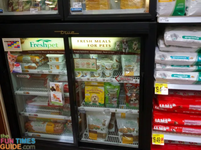 Freshpet has a lot of varieties of refrigerated dog food available in stores these days!