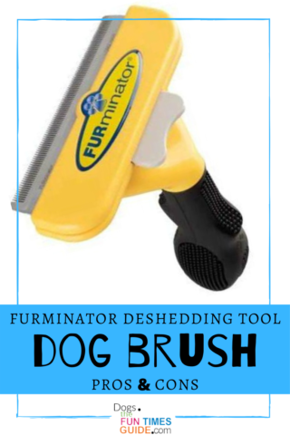Furminator deShedding tool - see the pros & cons of this dog brush!
