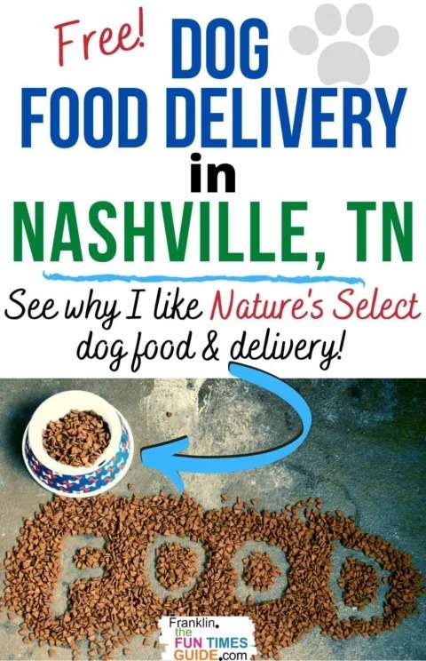 FREE Nature's Select dog food delivery across the USA -- including in Middle Tennessee!