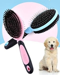 Puppy brushes for Shih Tzu puppies and other small dogs