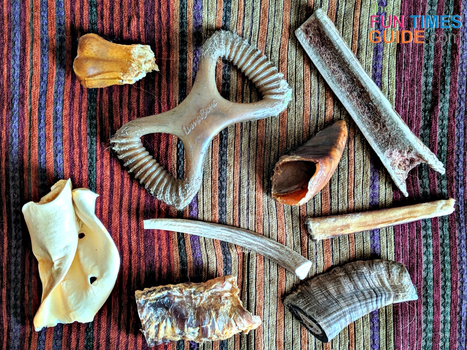 Most (but not all) of the long lasting dog chews that we review in this article.