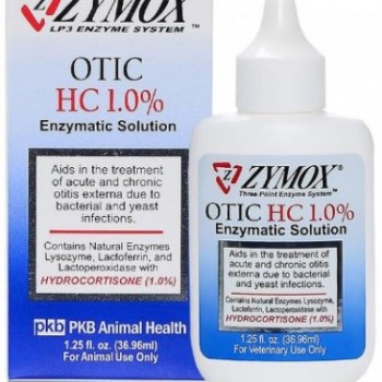 Zymox Otic Enzymatic Solution by Pet King Brands is a combination ear cleaner and ear treatment medication for dog ear infections all in one!